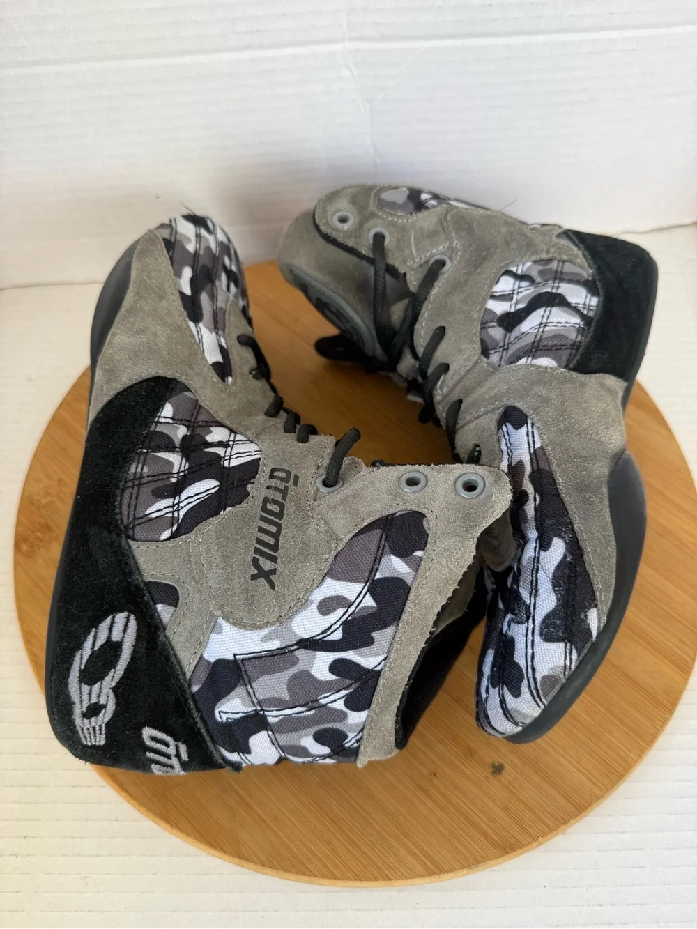 Otomix Stingray Escape M3000 Shoes M 7 W 8 Grey Camo Bodybuilding Weightlifting